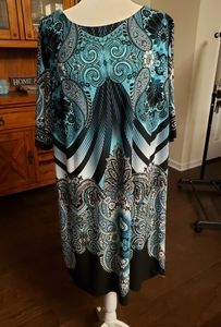 Studio One Tunic style teal dress